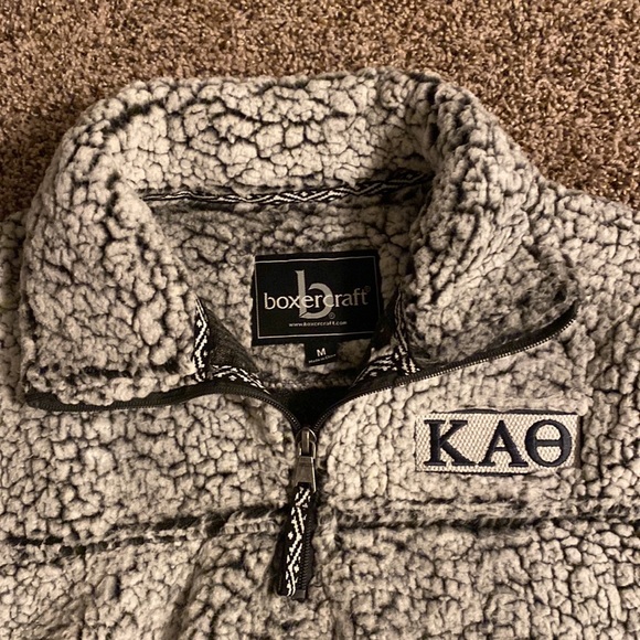 Kappa Alpha Theta Sherpa Quarter Zip - Picture 5 of 8